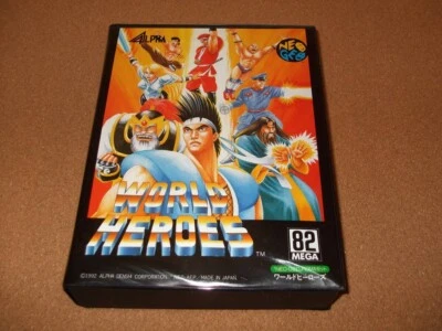 NG NEO GEO AES WORLD HEROES  JPN IMPORT NEW SEALED - Image 1 of 4