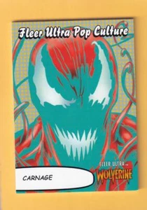 2024 Fleer Ultra Wolverine Pop Culture #PC-16 Carnage NM-MT+ - Picture 1 of 2
