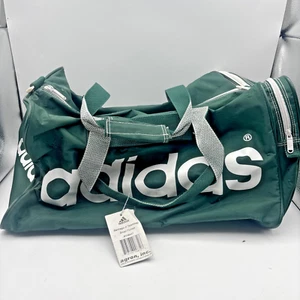 Vtg 90s NWT Adidas Santiago II Team Bag small forest GREEN 24" Carry On SEE PHOT - Picture 1 of 8
