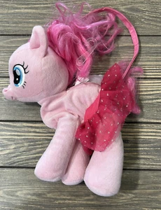 My Little Pony Pinkie Pie Plush Purse Bag Toy 10” Girls Handbag by Hasbro 2014 - Picture 1 of 2