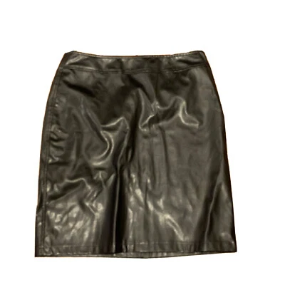 xhilaration искусственной кожи черная юбка размер 5 новый - Изображение 1 из 3