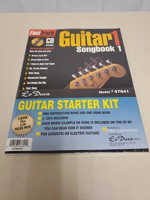 FastTrack Books Guitar 1 Method 2 Instruction Electric or Acoustic CD Included - Image 1 of 4