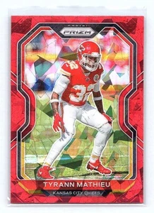 2020 Panini Prizm - #127 Tyrann Mathieu Red Ice - Picture 1 of 2