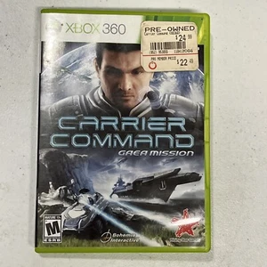 Carrier Command: Gaea Mission (Microsoft Xbox 360, 2012) No Manual - Picture 1 of 3