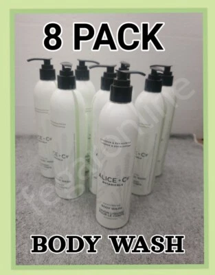 8 PACK ALICE+Co BOTANICALS   Body Wash Moisturizer Lavender & eucalyptus 12fl.oz - Image 1 of 4