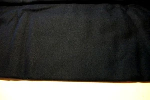 wool blend fabric 1 5/8 yd x52" dk navy - Picture 1 of 1