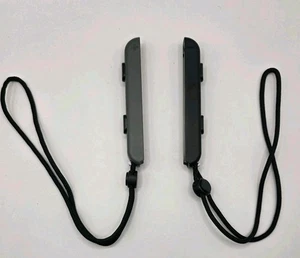 Official Nintendo Switch Joy-Con Wrist Straps Pair (Left And Right) Grey & Black - Picture 1 of 5