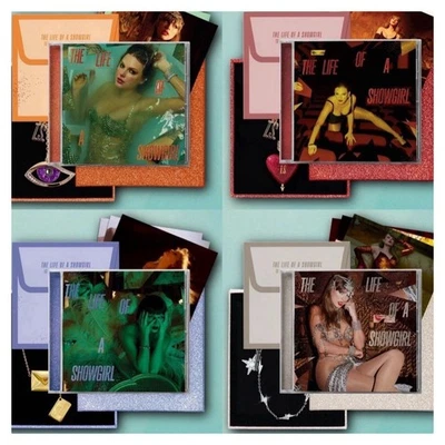 Taylor Swift-The Life of a Showgirl: DELUXE CD Set- Full Set of 4- In Hand🧡 - Image 1 of 4