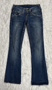 Women’s TRUE RELIGION Joey High Rise Flare Leg Jeans Size 24 - Picture 1 of 10