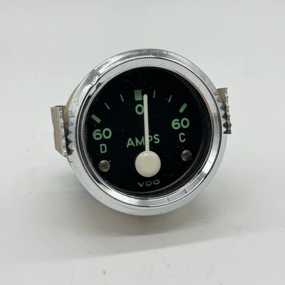 Porsche 356 VDO Amp Gauge AMPS 6V Volkswagen VW Accesorio Foto 1 de 4