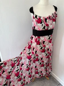 Beautiful Roman Originals summer occasion dress, vgc, size 22 - Picture 1 of 21