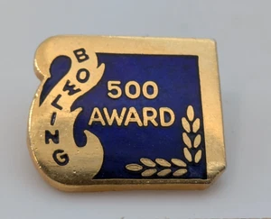 Bowling 500 Award Lapel Pin - Picture 1 of 3