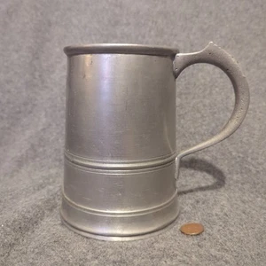 18th Century Pewter Tankard Zinn 1791 German Tin 95 Antique Hand Made Marked - Picture 1 of 12