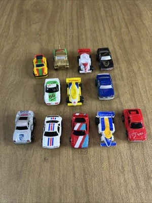 Vintage Imperial Pull Back Mini Cars Lot of 12 F1 Corvette Camaro Tow Truck - Image 1 of 4