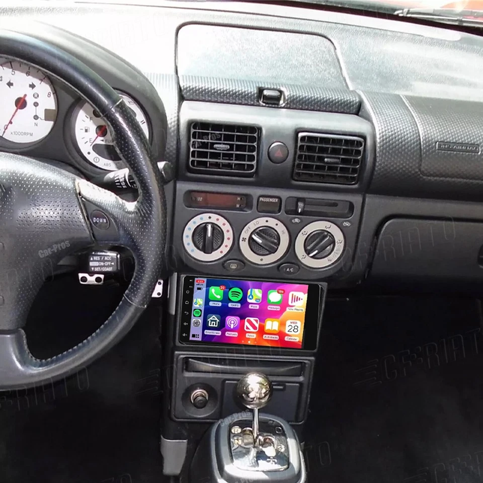 Radio estéreo para automóvil para Toyota MR2 Spyder 2000-2005 CarPlay Android 15 WIFI 2+64 GB Foto 1 de 4
