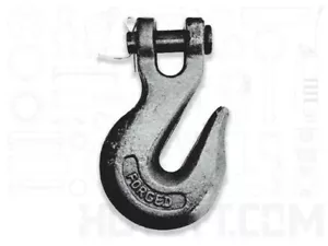 Clevis grab hook Blue Hawk 1/4 inch--2600 Lb Zinc Plated - Picture 1 of 1