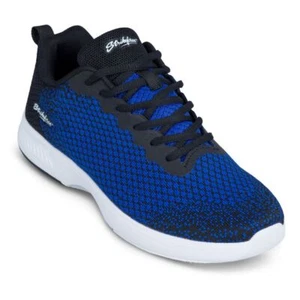 KR Strikeforce Men's Aviator Black/Blue Bowling Shoes - Picture 1 of 5