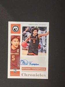 Selecciones del draft de Panini Chronicles 2021-22 - Chronicles Rookie Signatures #CR-ETH... - Imagen 1 de 2