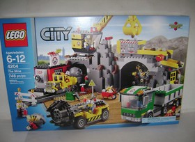 NEW 4204 Lego CITY The Mine Building Toy SEALED BOX RETIRED RARE A