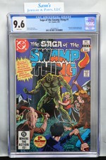 Saga of the Swamp Thing #1 CGC 9.6 ❄️Snow WHITE Pages❄️ (1982)