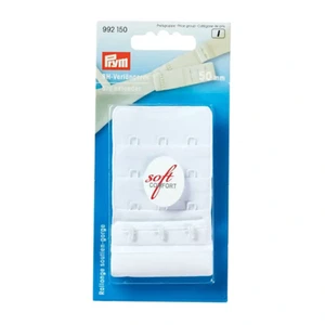 PRYM Bra Extender 992150 50mm 3 x 3 hooks Colour: White - Imagen 1 de 2