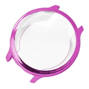 Coque TPU Etui Souple Violet Compatible avec Samsung Galaxy Watch Active 2 40mm - Zdjęcie 1 z 9