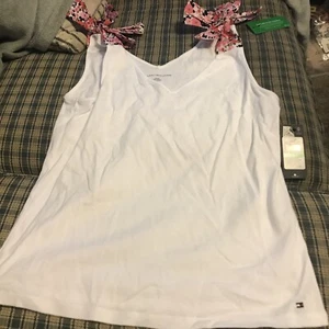 Tommy Hilfiger womens Tank Top Size Large Santa Monica - Picture 1 of 5