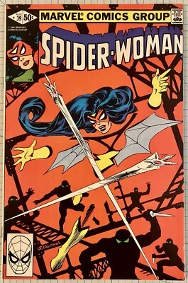 Spider-Woman #39 High Grade NM Steve Leialoha Cover 1981 Marvel Comics - Imagem 1 de 4