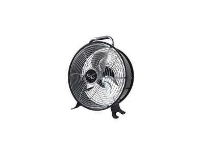 Vie Air 12" High Velocity Dual Speed Retro Metal Drum Fan - Image 1 of 4