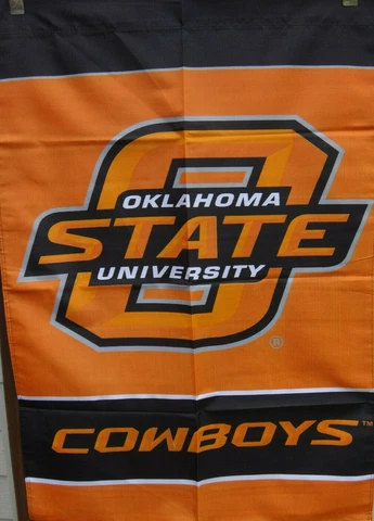 Oklahoma State Cowboys DOUBLE SIDED 28 x 40 BANNER ! VINTAGE DESIGN ! Cover