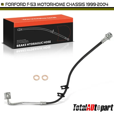 Manguera hidráulica de freno para chasis de autocaravana Ford F-53 1999-2004 conductor delantero derecho Foto 1 de 4
