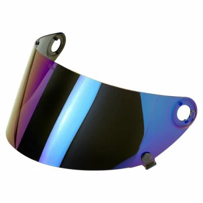 BILTWELL GRINGO S GEN 2 FLAT SHIELD VISOR RAINBOW MIRROR *BRAND NEW* 1111-223