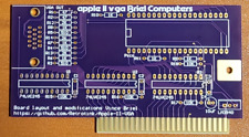 Apple II / IIe VGA card (Briel Version) High Spec PCB (PCB Only). VGA Graphics.