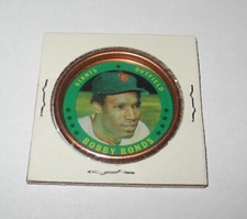 1971 Topps Baseball Coin Pin #13 Bobby Bonds San Francisco Giants EX/MT