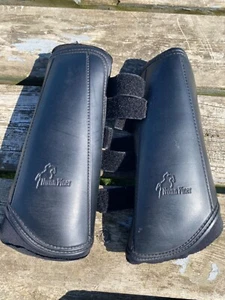 Botas de férula trasera de caballo Nunn Finer M usadas - Imagen 1 de 3