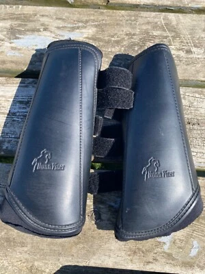 Botas de férula trasera de caballo Nunn Finer M usadas Foto 1 de 3