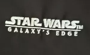 Star Wars Lucasfilm LTD Galaxy's Edge A+ 2XL Short Sleeve Black Polyester Shirt - Picture 1 of 12