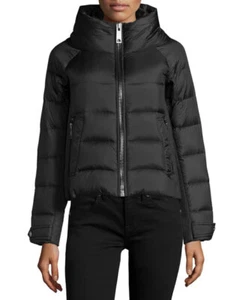 NWT Burberry Townfield Funnel Neck Short Puffer Down Jacket Coat XL "Defective" - Picture 1 of 16