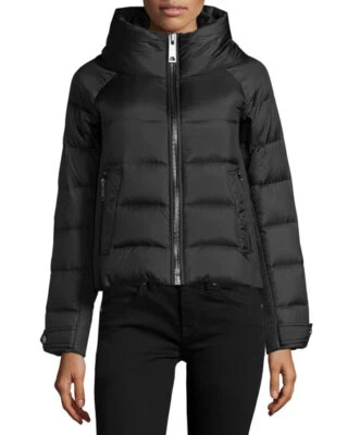 NWT Burberry Townfield Funnel Neck Short Puffer Down Jacket Coat XL "Defective" - Image 1 of 4