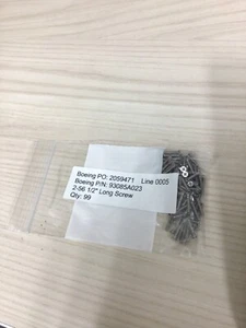93085A023 2-56 1/2" LONG SCREW (LOT OF 99) - Picture 1 of 1