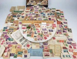 Collezione francobolli vintage - busta antica primi '900 - 1940 usata - Foto 1 di 20