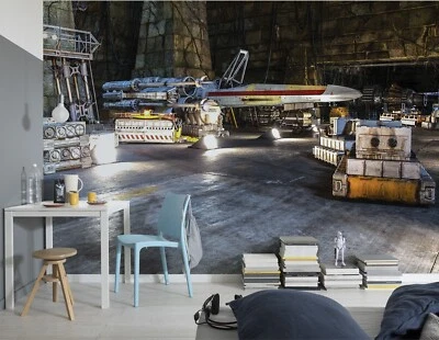 Home interior walls decor Wall Mural Man's Cave Star Wars photo Wallpaper Base - Image 1 of 4