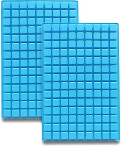 DIFENLUN Silicone Candy Molds, 2 Pack 126-Cavity Mini Square Chocolate - Picture 1 of 3