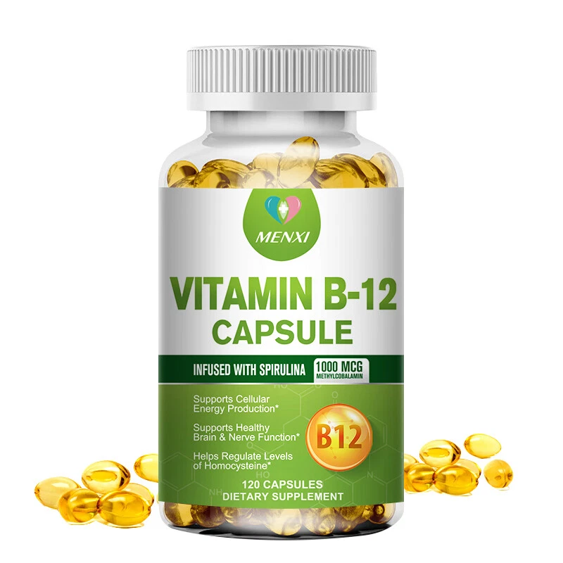 MENXI Vitamin B Complex (B1-B2-B3-B5-B6-B12, Energy, Biotin & VIT D3) 120 Tablets