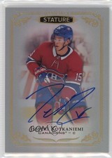 2019-20 Upper Deck Stature Auto Jesperi Kotkaniemi #18 Auto