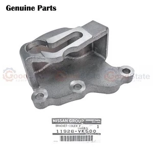 GENUINE Nissan Navara D22 YD25DDTI Power Steering Belt Idler Pulley Bracket - Picture 1 of 4