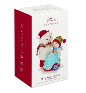 Hallmark 2019 - leche y galletas - 12th in making memories serie - como nuevo en caja - Imagen 1 de 4
