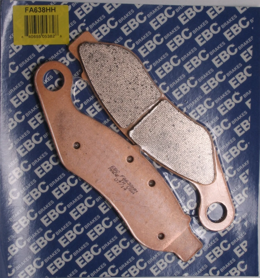 EBC 2014-2017 FLHTCUTG Tri Glide Ultra Classic Harley Davidson BRAKE PADS FA638H - Image 1 of 1