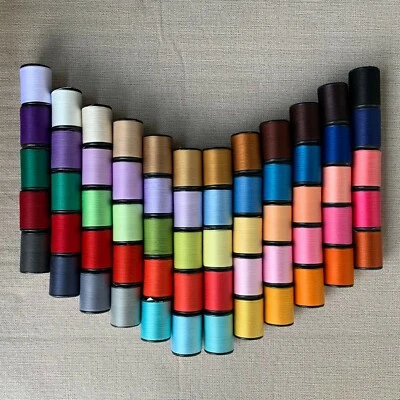 Multi Colors Set 60 Spools Sewing Thread All Purpose Spun Polyester 600 Yards - Image 1 of 4