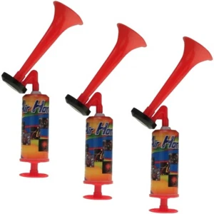 3x Signalhorn Druckluftfanfare gasfrei 44 cm Fanfare Fan-Tröte Fantröte Fanhorn - Bild 1 von 5